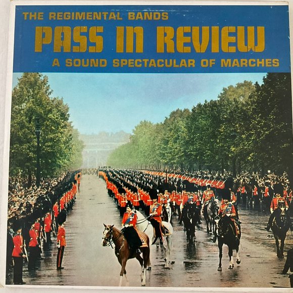 The Regimental Bands: Pass In Review Vintage Vinyl Record - Picture 11 of 11